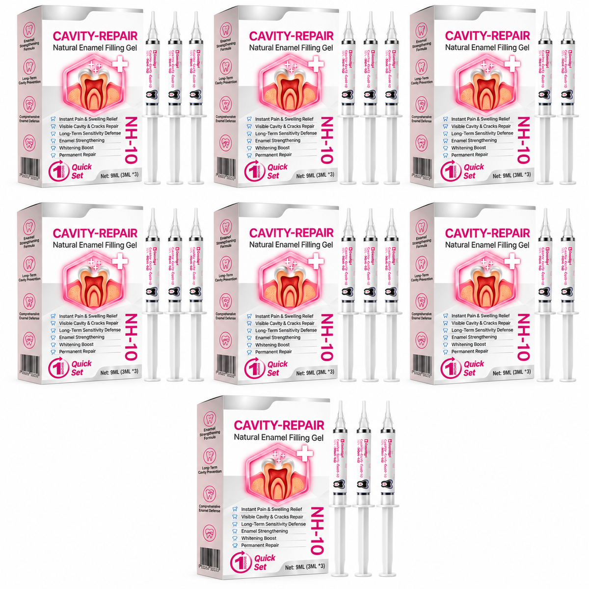 Cavity-Repair Natural Enamel Filling Gel