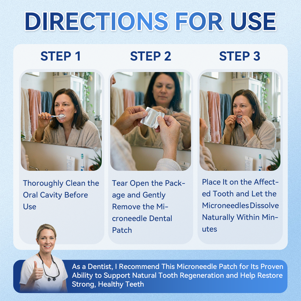 🦷 Tideglusib Fast‑Dissolving Tooth & Gum Repair Oral Strips 💥🎉 (Supports tooth repair and helps relieve gum discomfort and other common oral concerns)