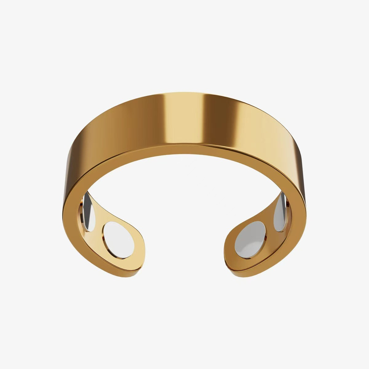 Magnetic Ring - Elegant Stainless Steel Ring - Magnet Rings