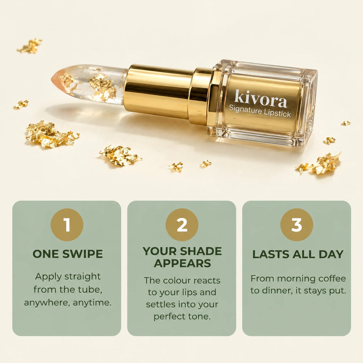 Kivora lipstick for Mature Lips
