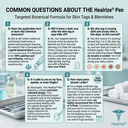 🖊 Advanced Wart & Skin Tag Removal Pen