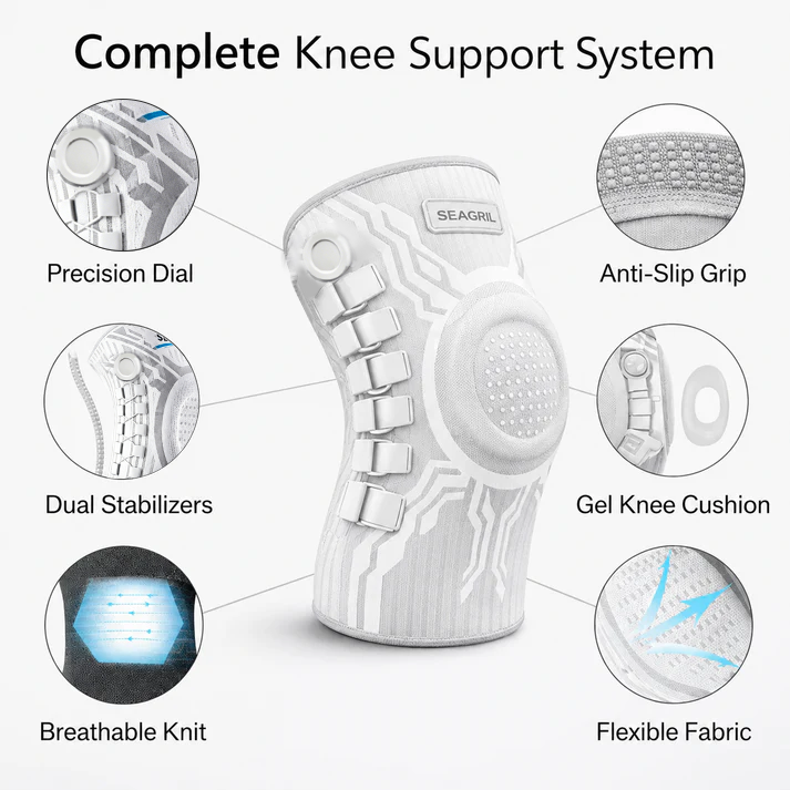 🌊2026 Summer Hot Sale 70% OFF-👑Advanced Adjustable Multi-Function Knee Support Brace