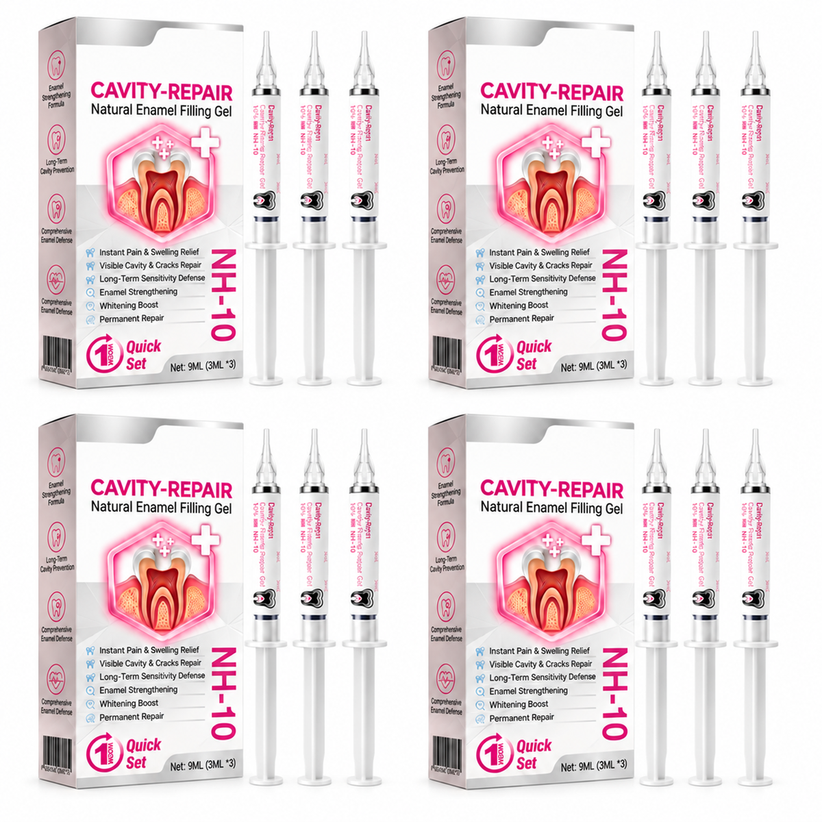 Cavity-Repair Natural Enamel Filling Gel