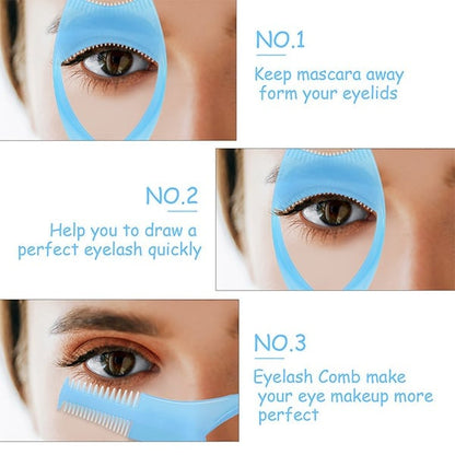 Black Friday Sale🔥BUY 1 FREE 1🔥3 in1 Eyelashes Tools Mascara Shield Applicator Guard