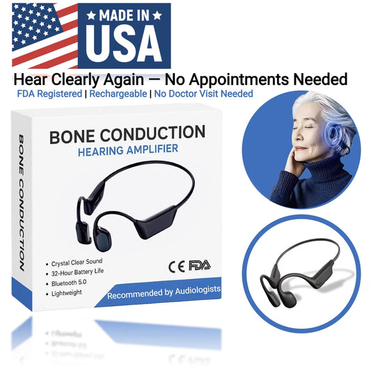 Limited Holiday Offer🎄 Hear the Joy Again — Smart Bone Conduction Hearing Headphones