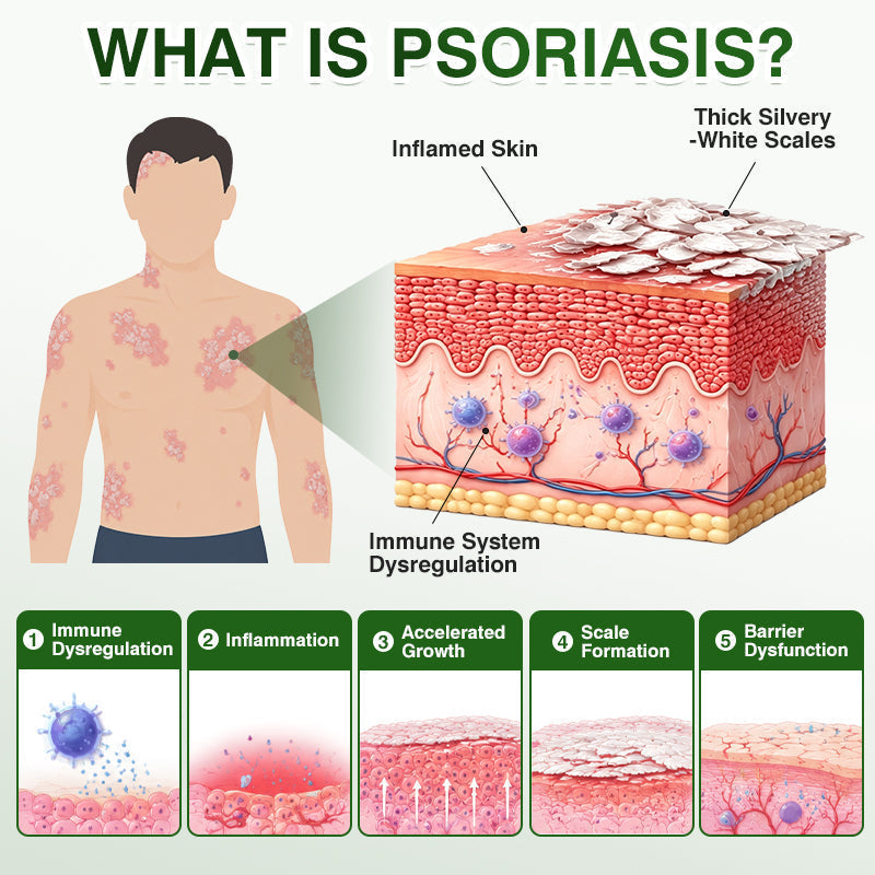 🇺🇸🏆👨‍⚕️✅SkinRecovery Reishi Psoriasis Repair Spray