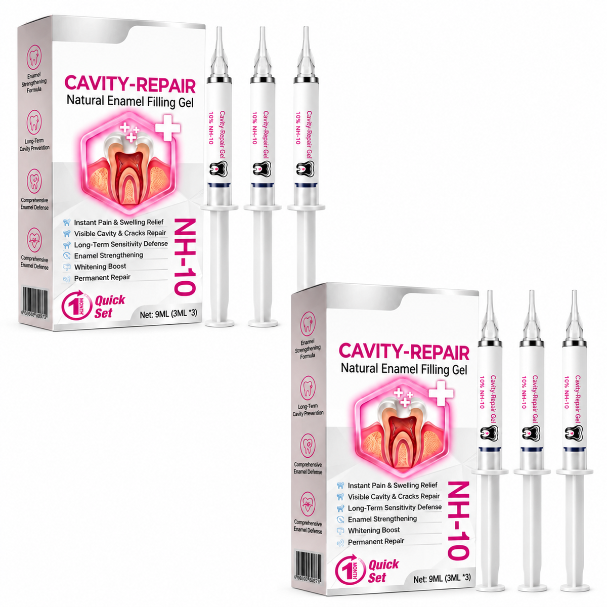 Cavity-Repair Natural Enamel Filling Gel