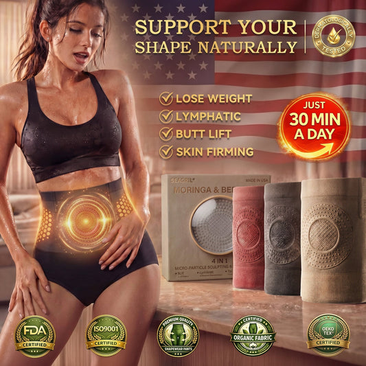 🏆Official Brand Store |  Moringa & Berberine 4-In-1 Fat-Burn Sculpting Shorts🎁