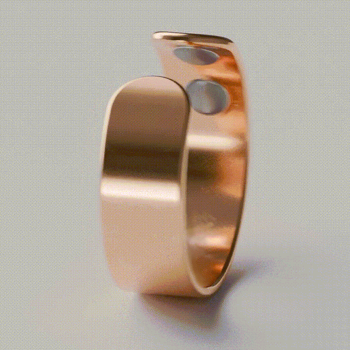 Magnetic Ring - Elegant Stainless Steel Ring - Magnet Rings